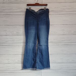 Wild Label Low Rise Flare Jeans 70s Inspired Womens Size 12